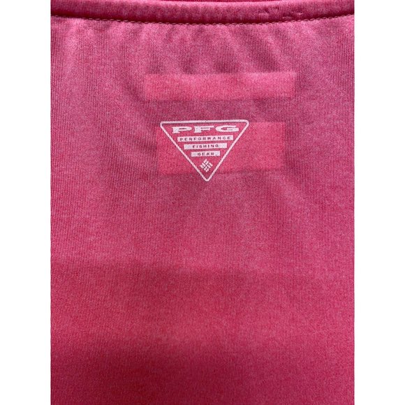 Colummbia PFG Men's Long Sleeve V-Neck Size Medium - Picture 5 of 5